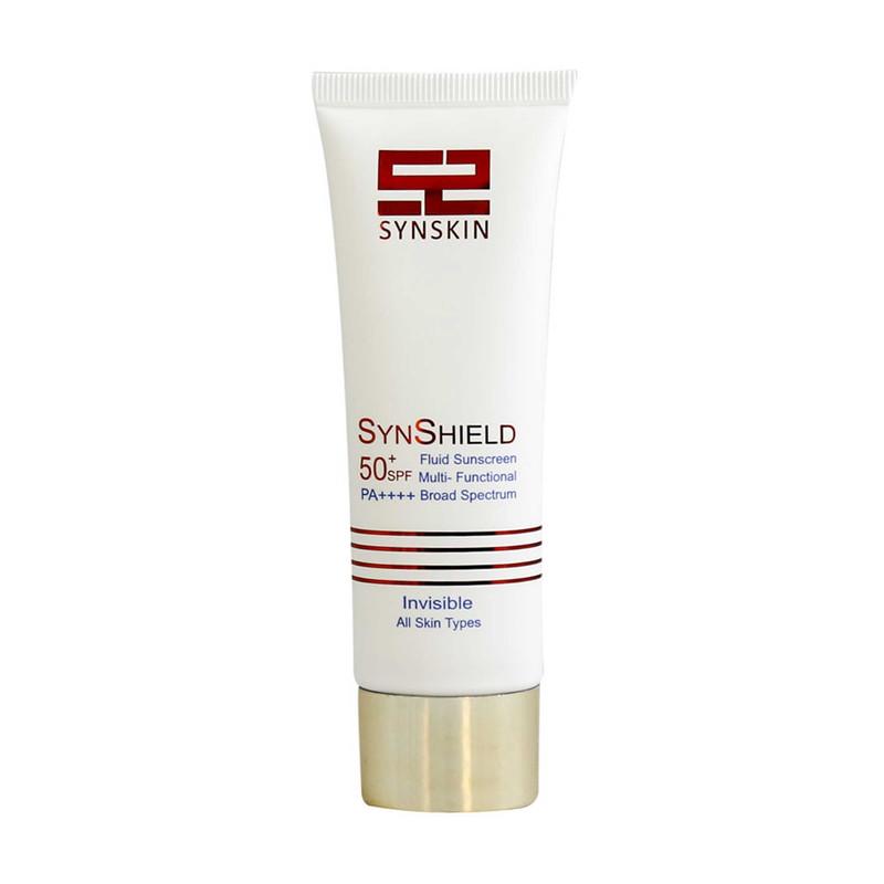 spf50 ساین اسکین ضد آفتاب فلوئید انواع پوست بی رنگ 