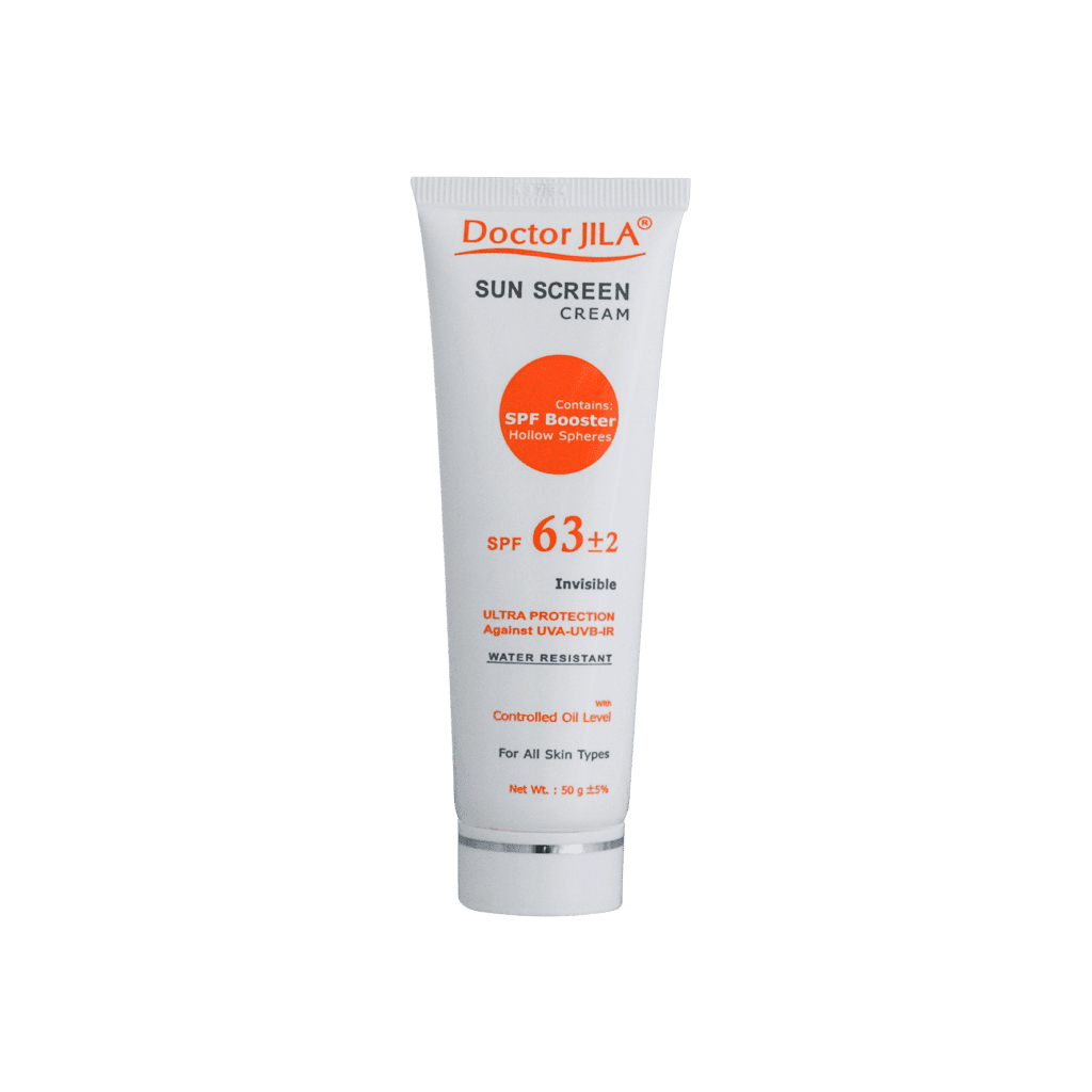  spf 63 کرم ضد آفتاب دکتر ژیلا