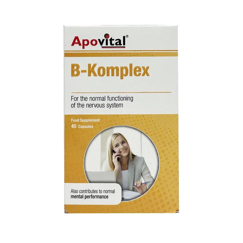 کپسول ب کمپلکس آپوویتال بسته 40 عددی - تصویر 1